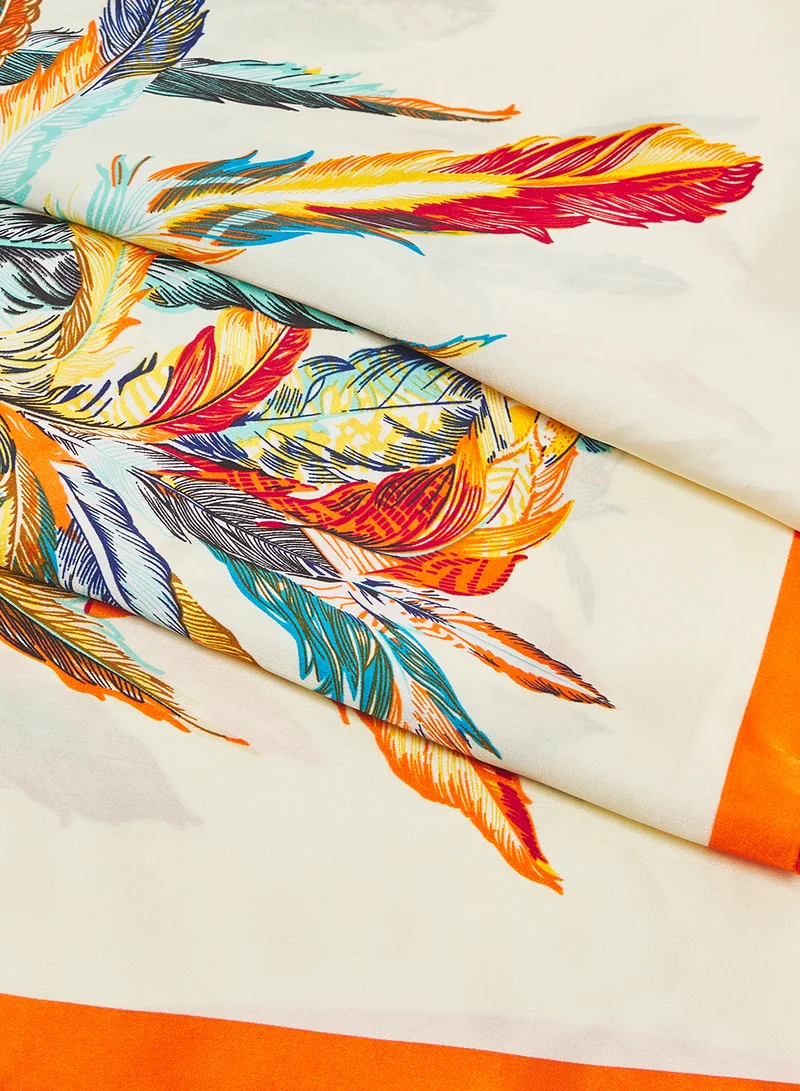 Ginger Printed Summer Headscarf
